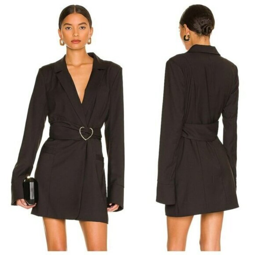 MAJORELLE Jacqueline Blazer Dress - Black